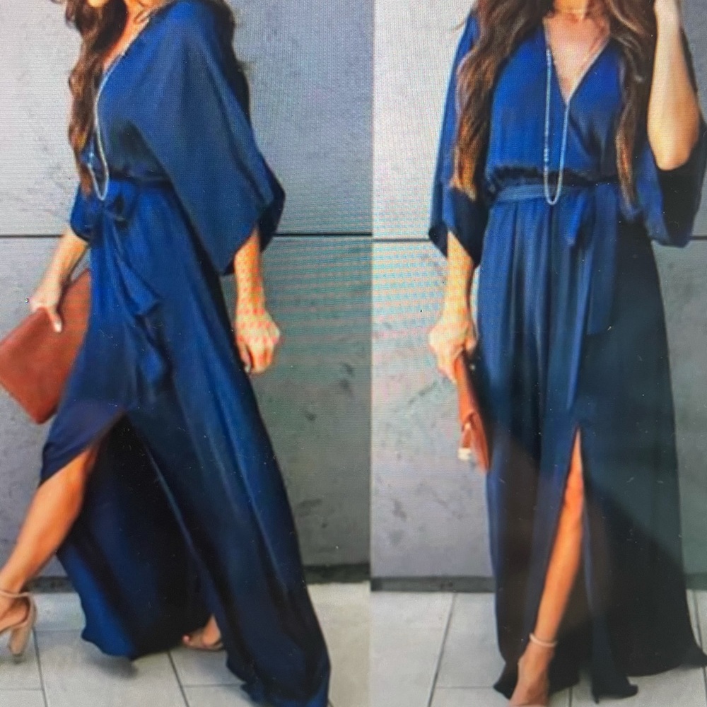 NWOT VICI Aria Kimono Maxi Dress